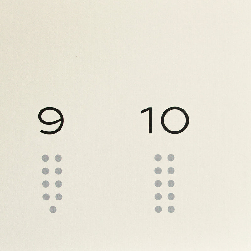 Numbers 1-10 Decal