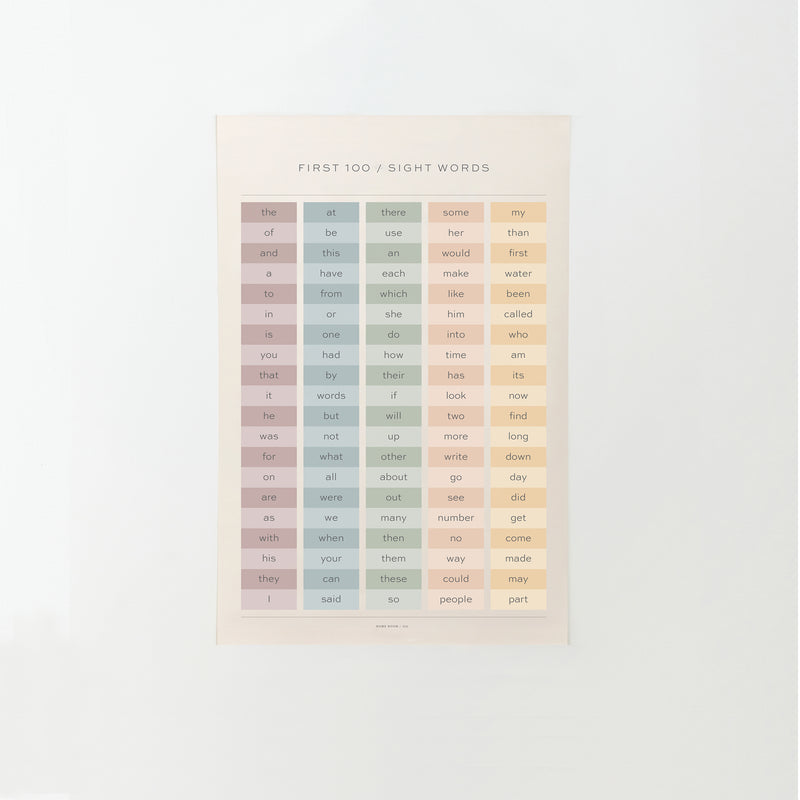Sight Words First 100 Print